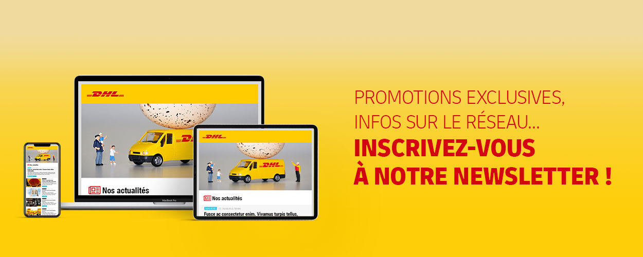 Promotions exclusives, infos sur le réseau... Inscrivez-vous à notre newsletter !